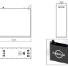 25.6V Series Forklift Dedicated LiFePO4 Batteries, Accept Customized OEM/ODM - Image 3